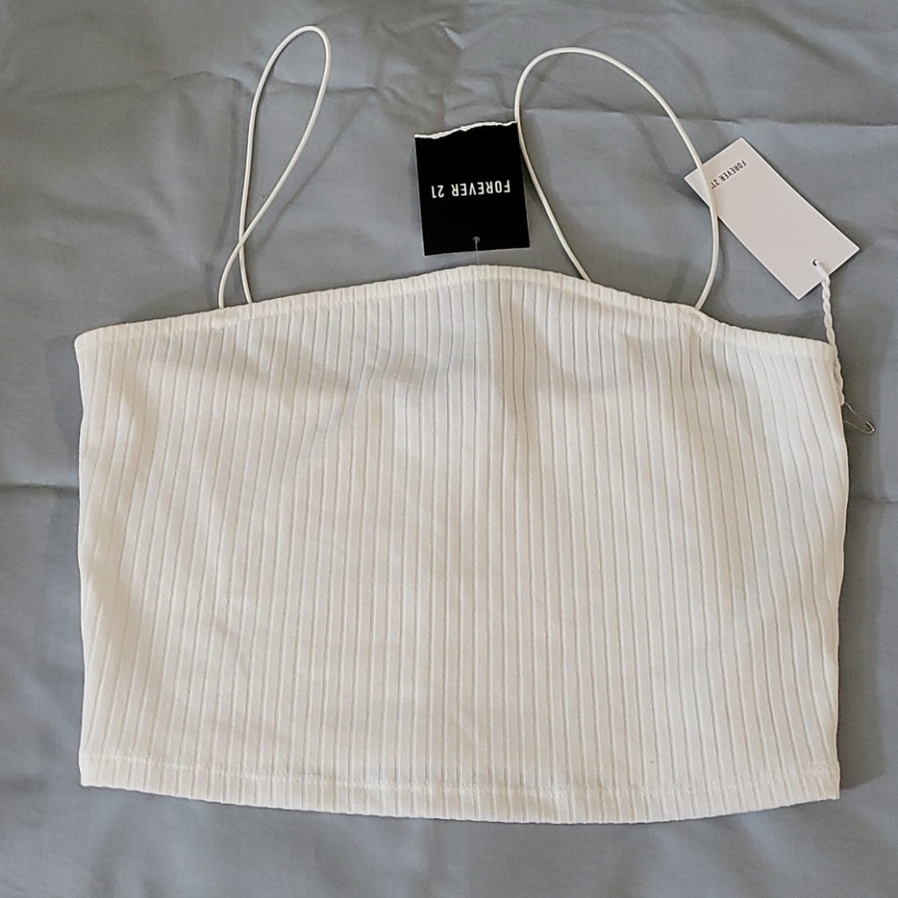 Forever 21 white tank top